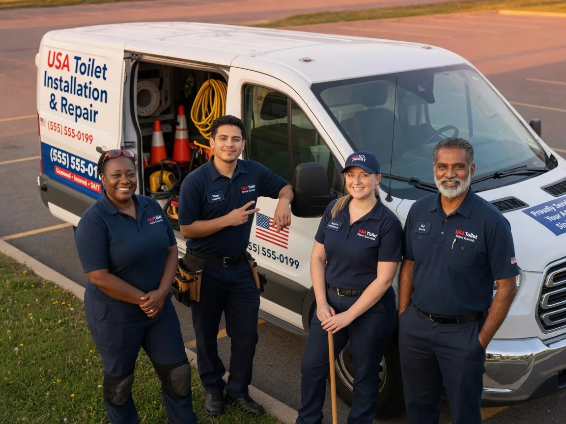 Toilet Installation company in Ewing, IL
